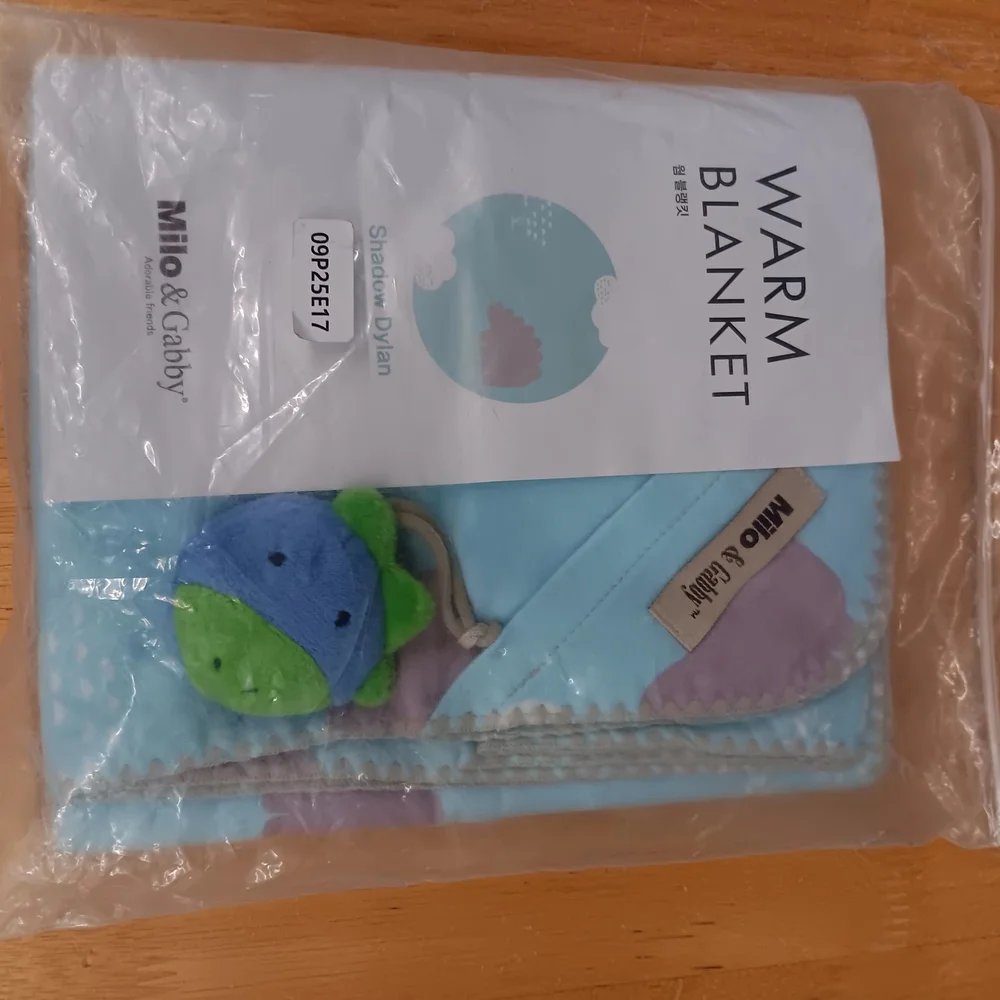 Milo & Gabby Light Blue Blanket